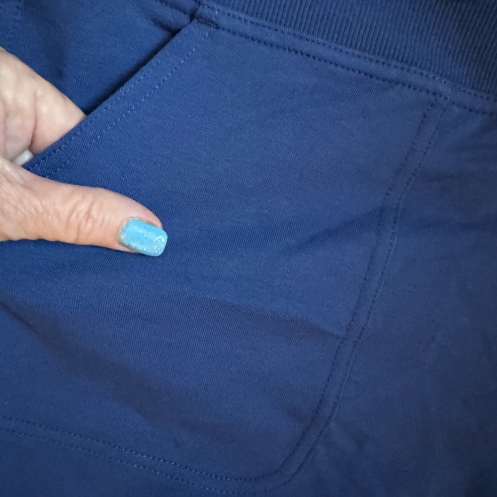 NWT Athletic Works  Blue Women's Bermudas SHORTS  16/18         #9 - Picture 2 of 6